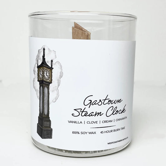 Gastown Steam Clock Candle